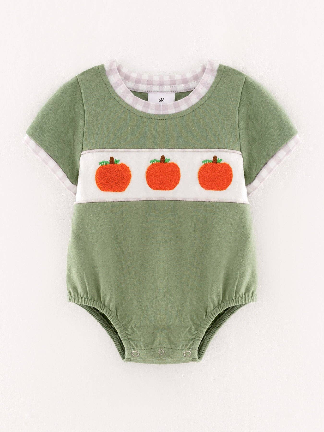 Halloween Pumpkin Patches Romper