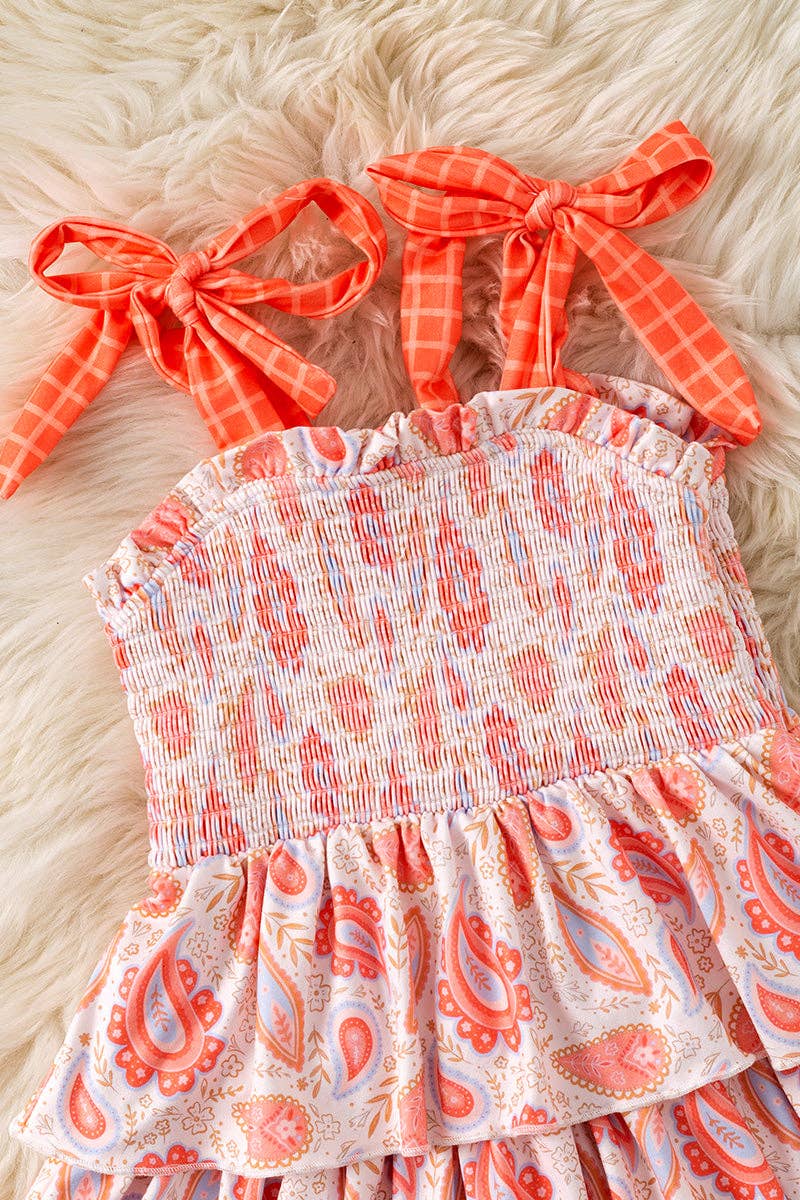 Paisley Tiered Dress