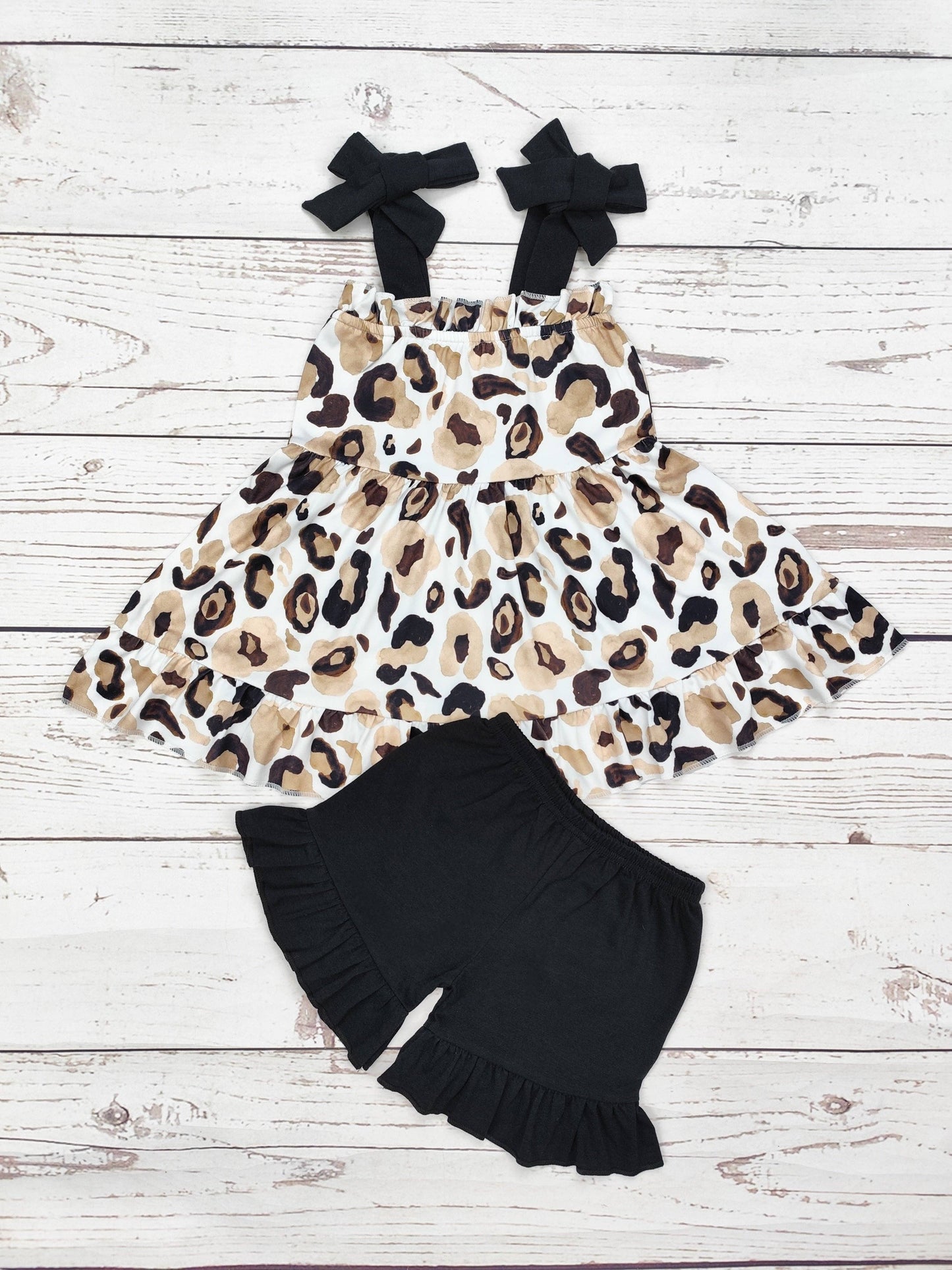 Cheetah Short Set