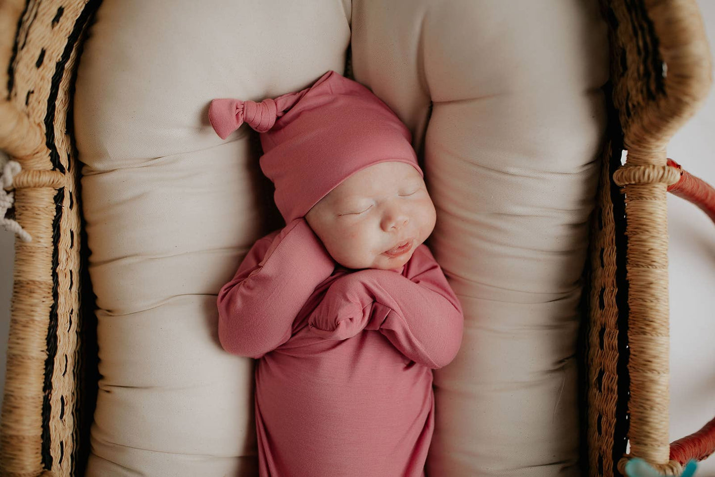 Rose Knotted Gown with Headband