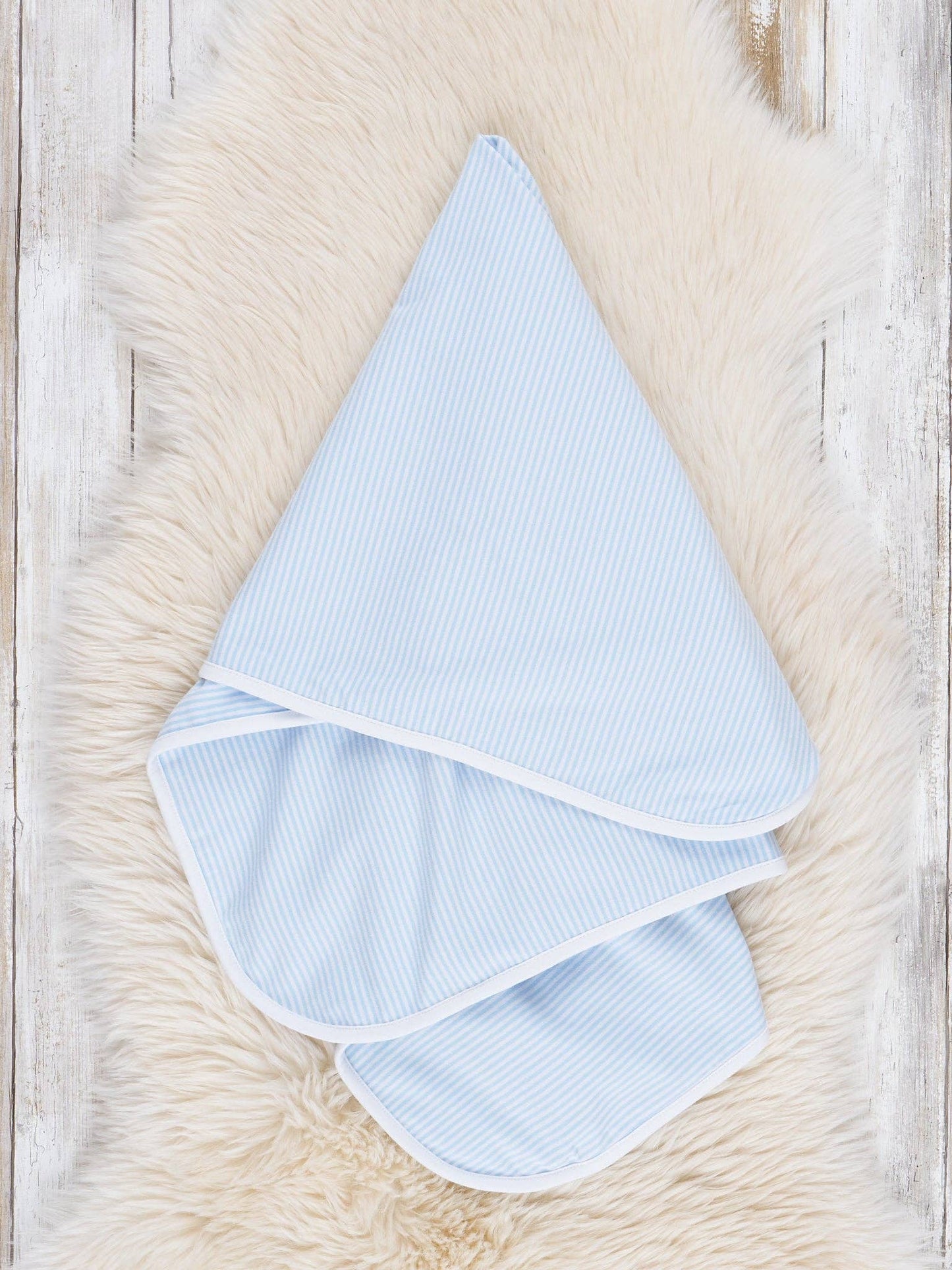 Blue Striped Blanket