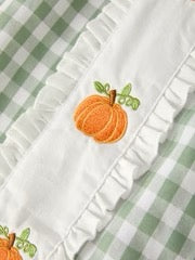 Pumpkin Applique Dress