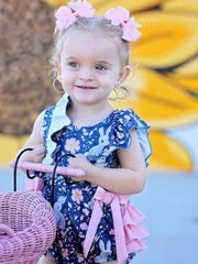 Easter Bunny Garden Romper