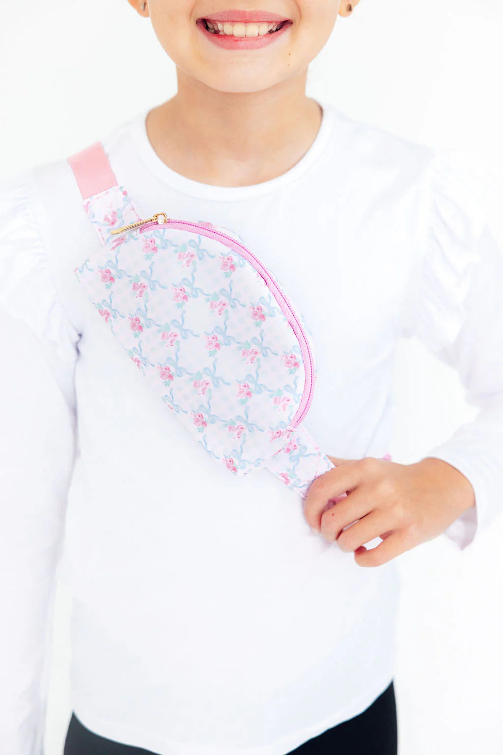 Ribbons and Roses Belt Bag