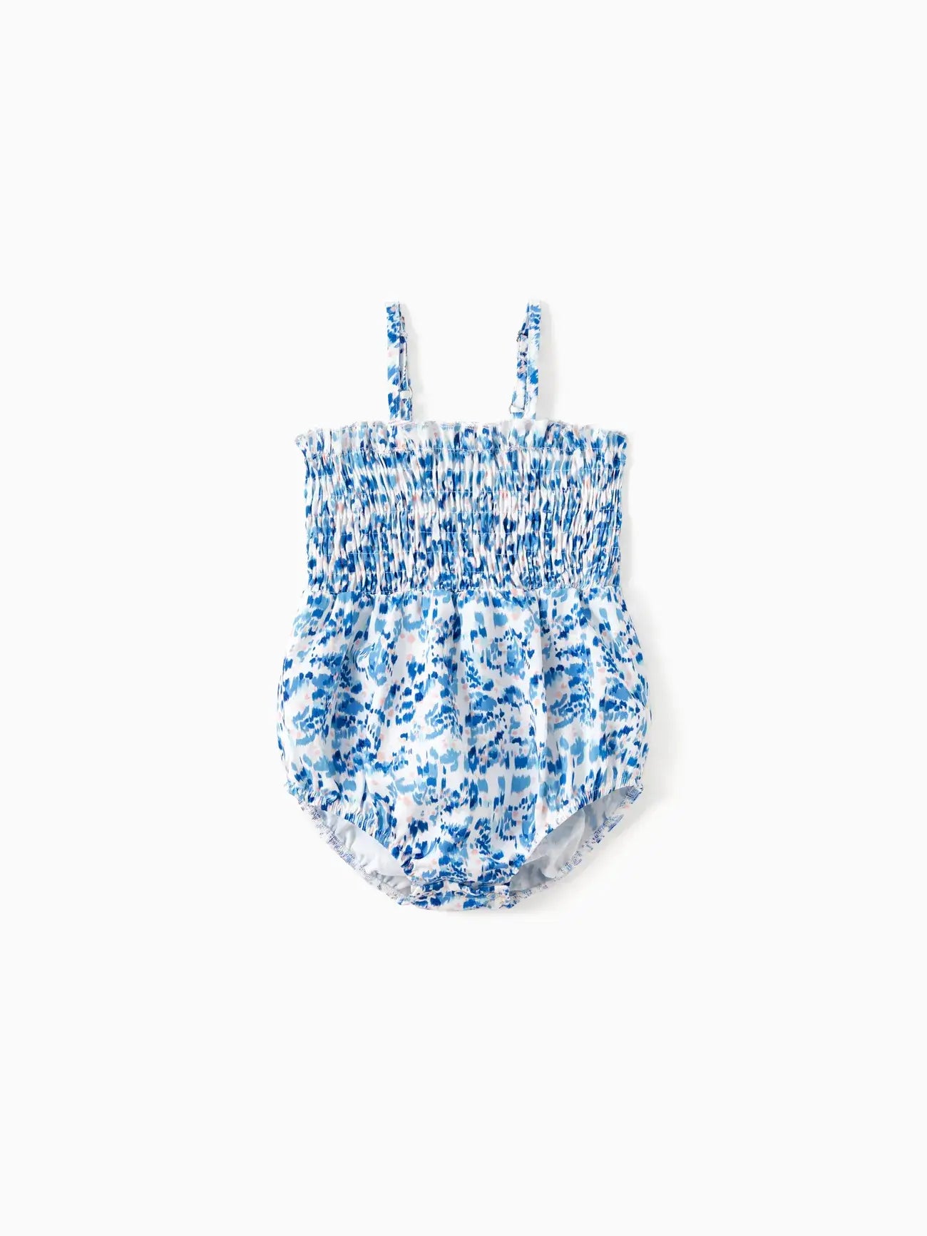 Floral Smocked Romper