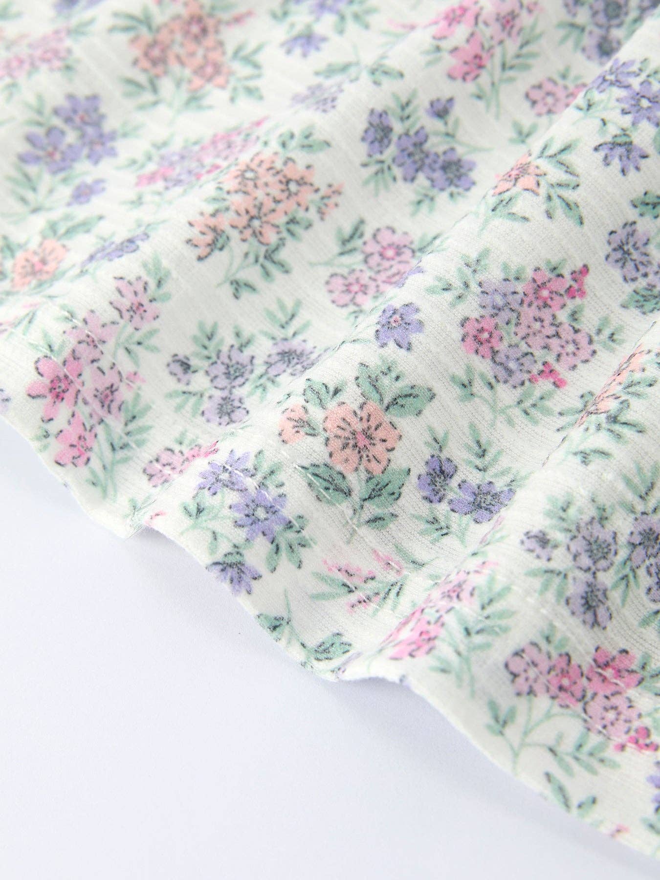 Floral Smocked Bloomers Set