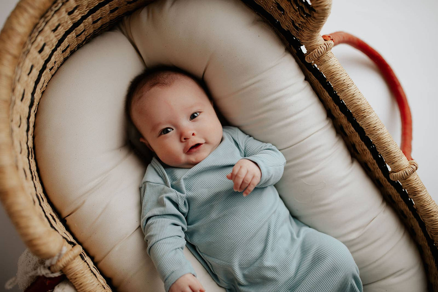 Blue Bird Knotted Gown and Hat