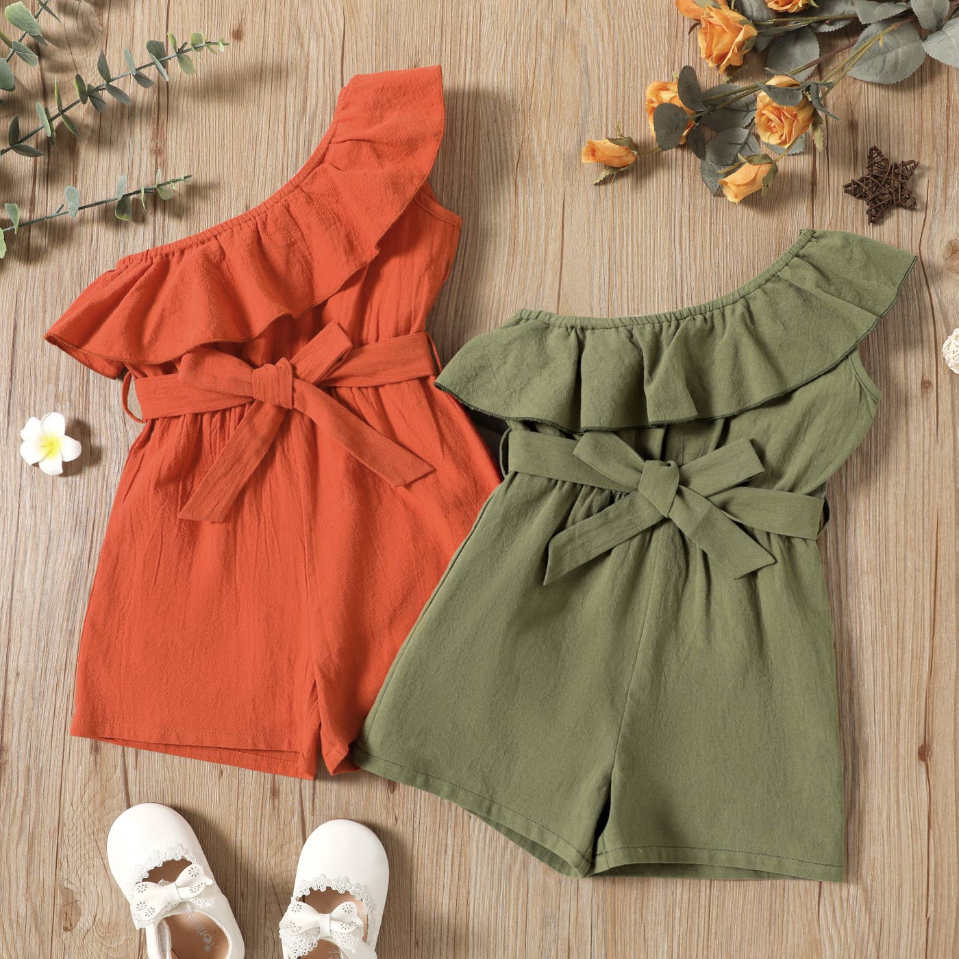 One Shoulder Romper