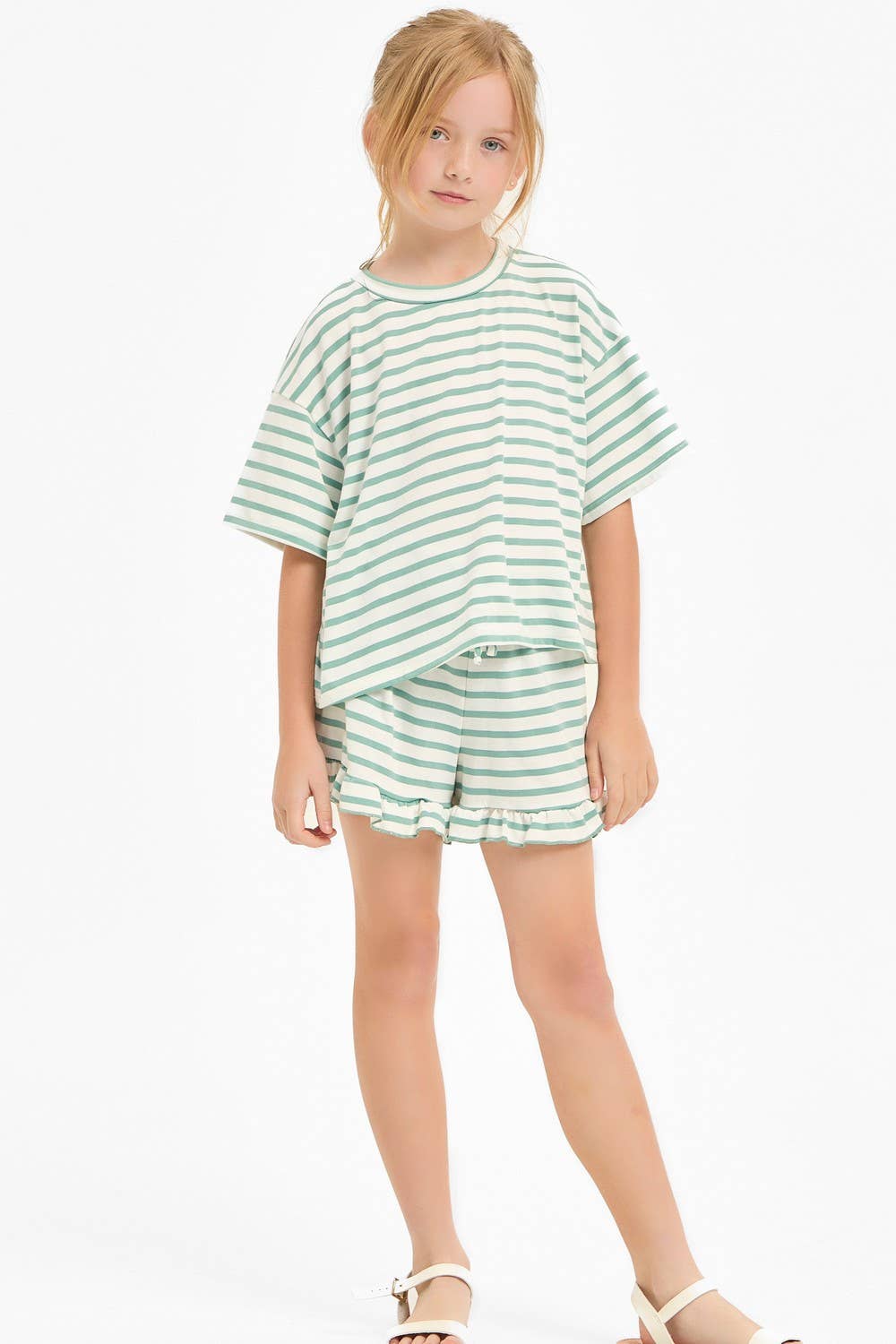 Stripe Short Set