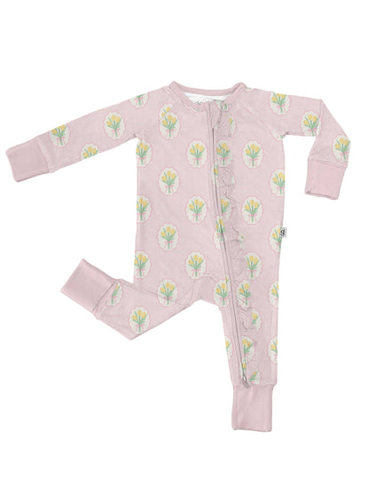 Fancy Tulips Ruffle PJs