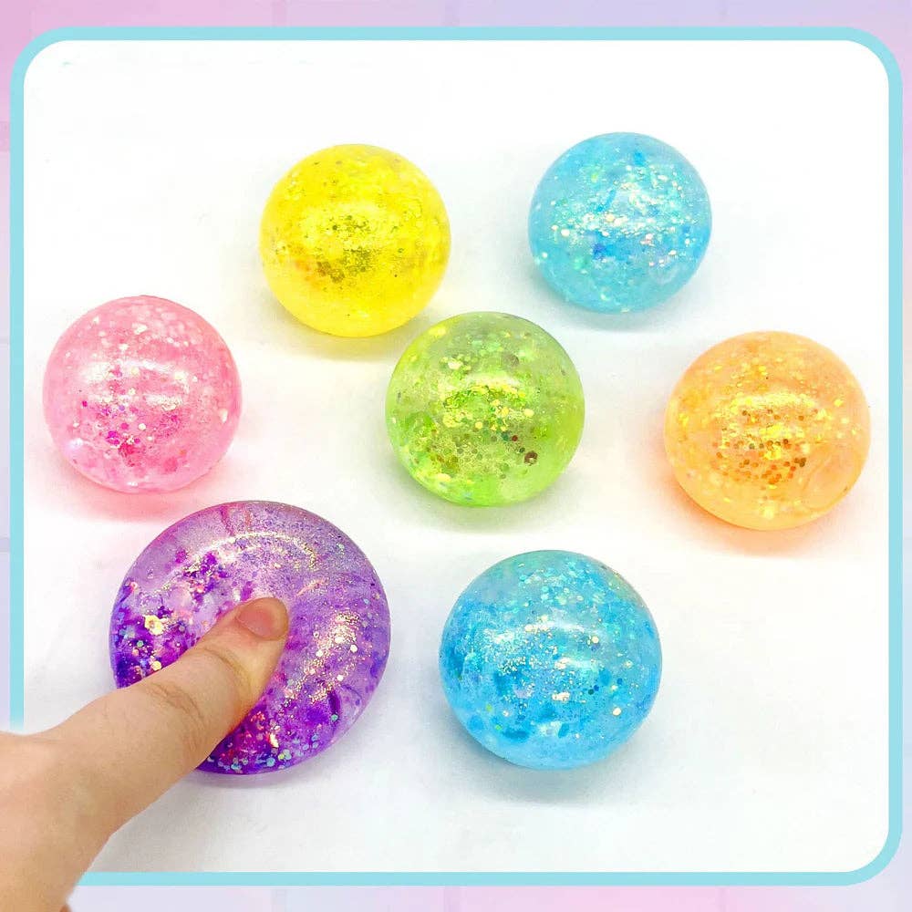 Glitter Squishy Ball