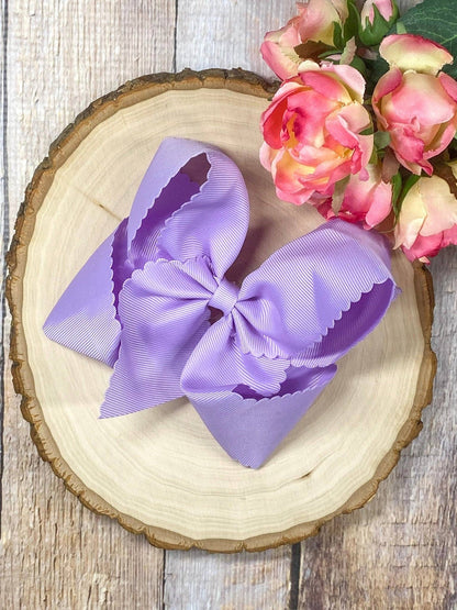 Scalloped Bow - 5.5"