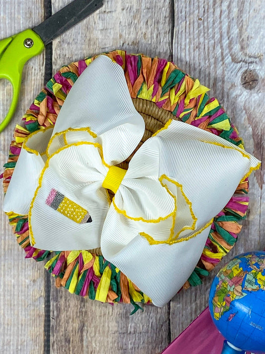 Pencil Hair Bow