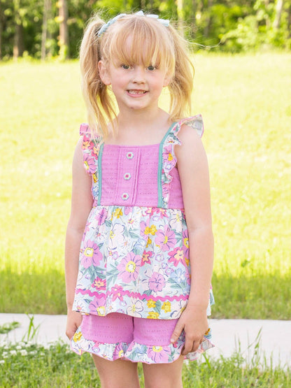 Southern Garden Ruffle Set