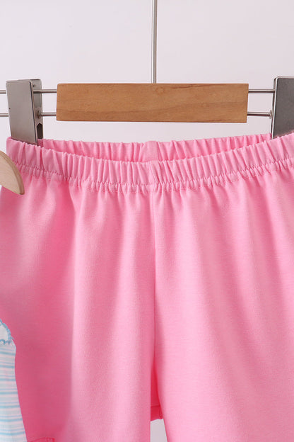 Sailboat Applique Short Set