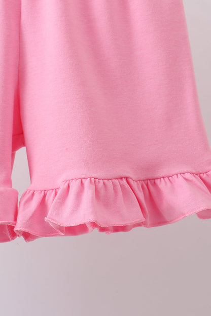 Sailboat Applique Short Set