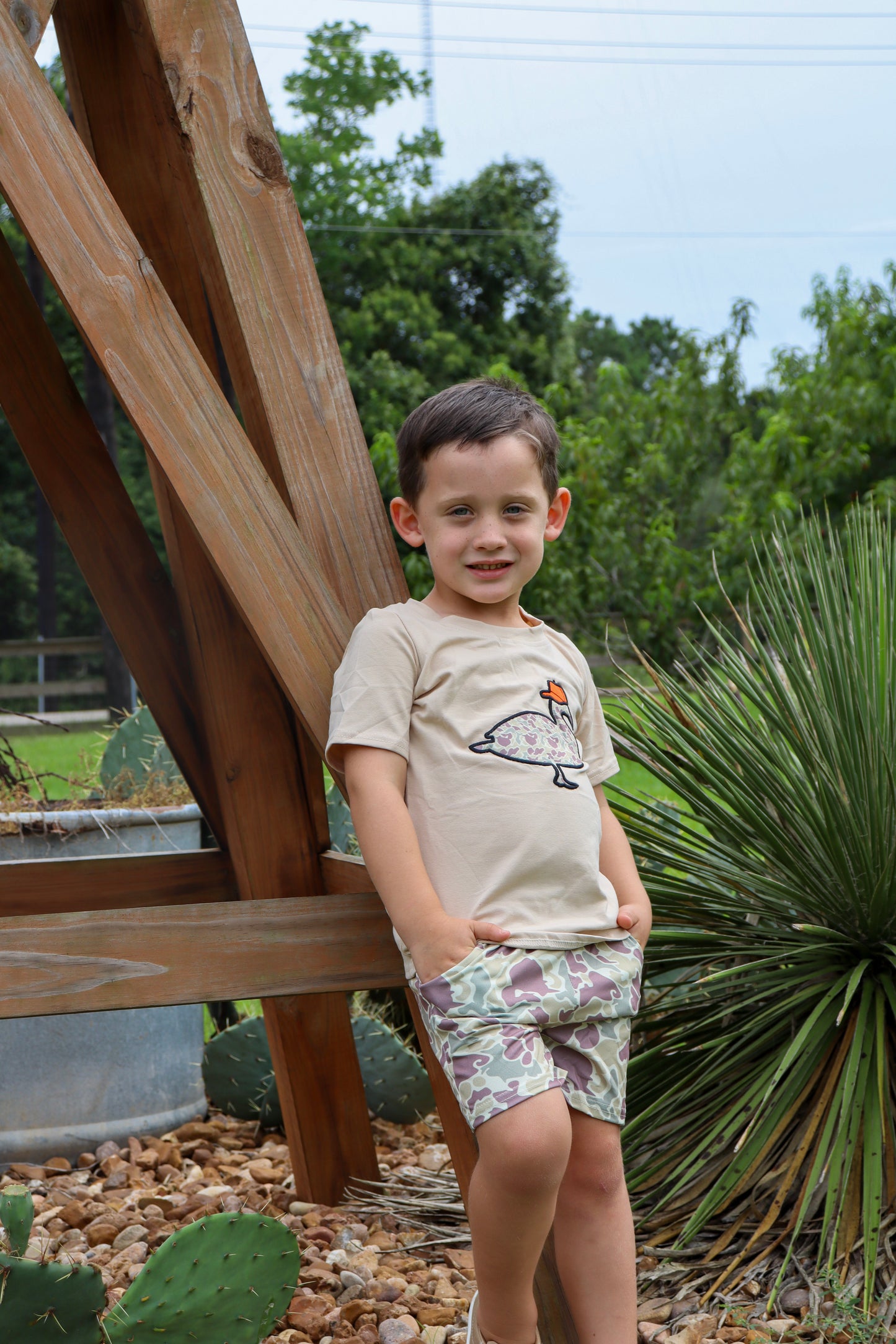 Camo Duck Short Set