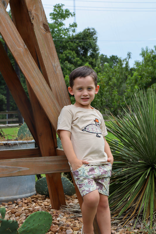 Camo Duck Short Set