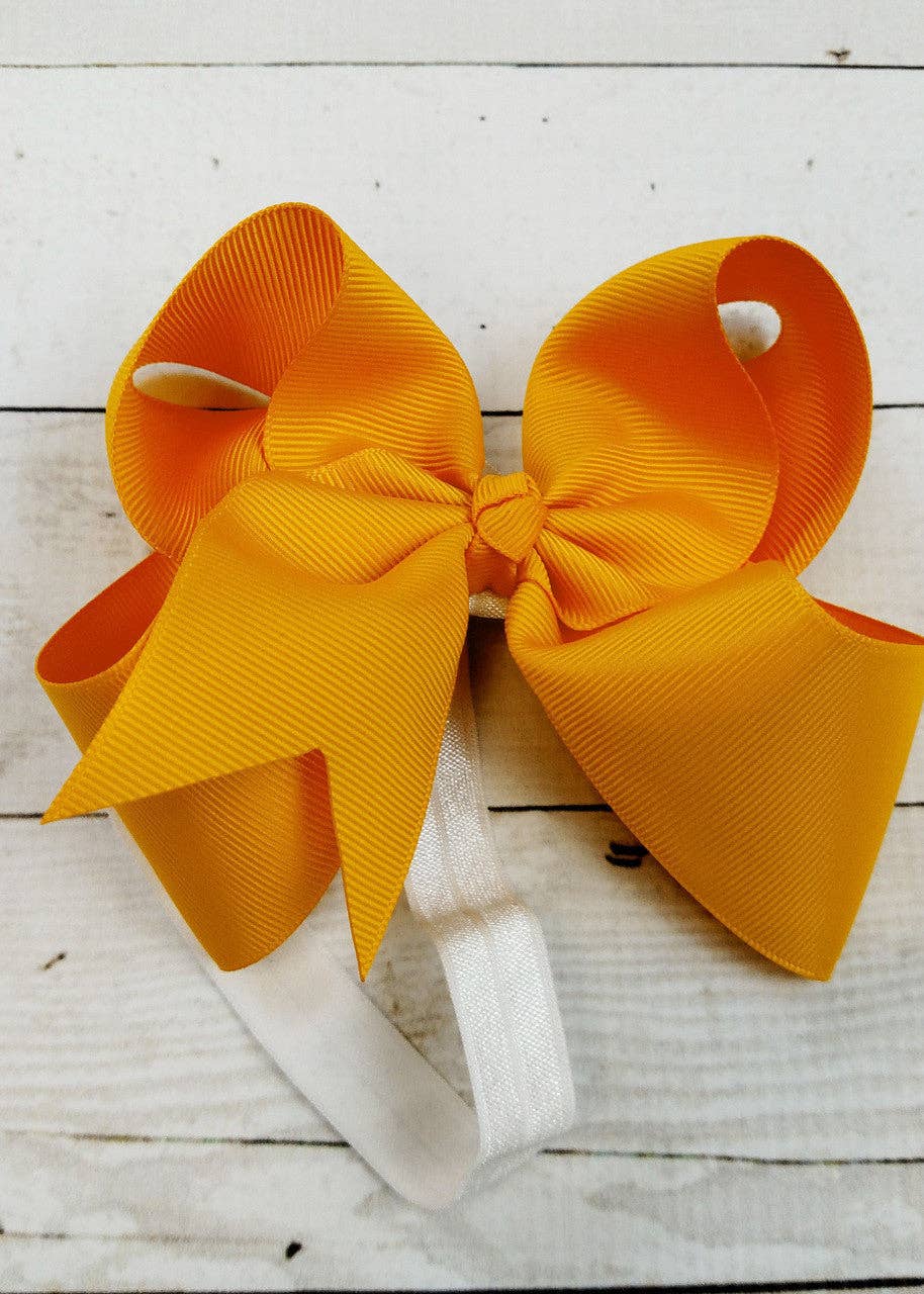 4.5" Grosgrain Bow Headband