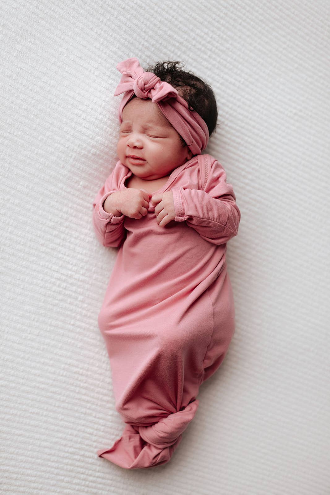 Rose Knotted Gown with Headband