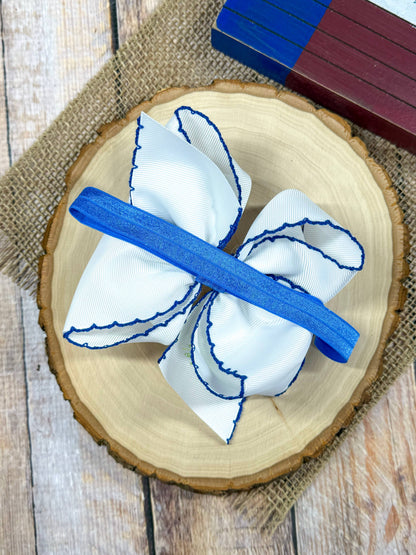 Bluebonnets Moonstitch Headband