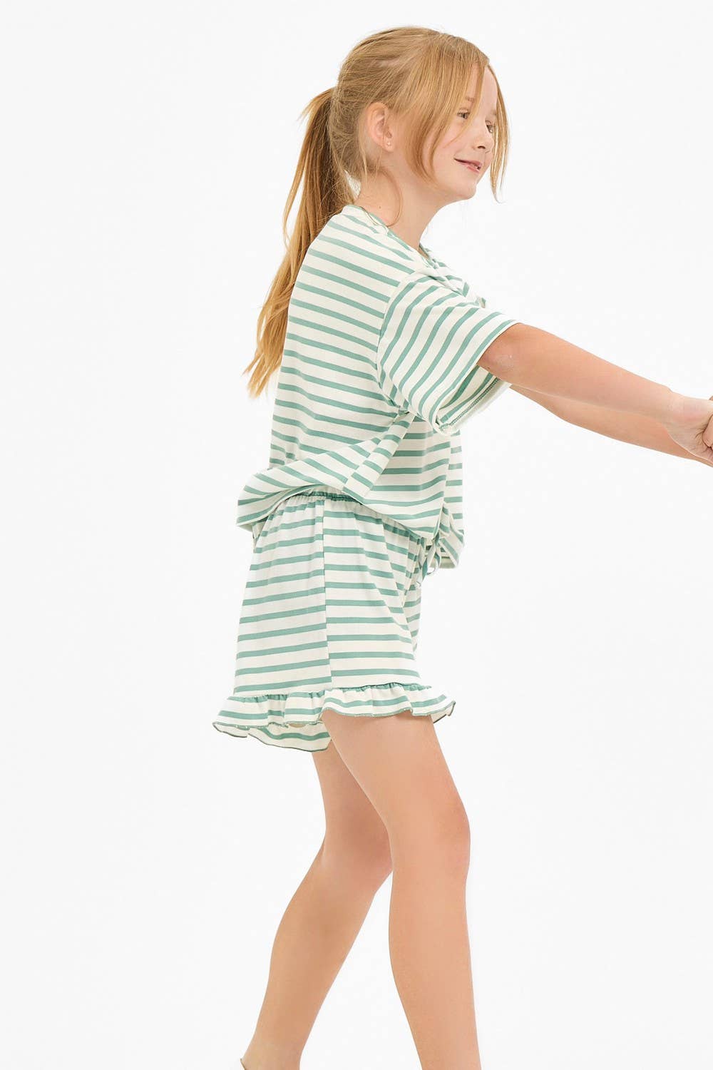 Stripe Short Set