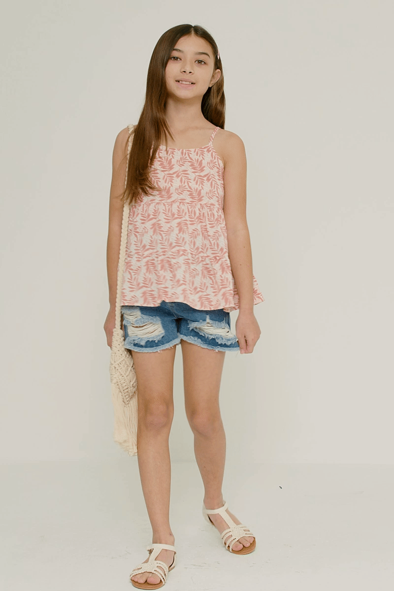 Botanical Tiered Tank