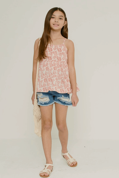 Botanical Tiered Tank