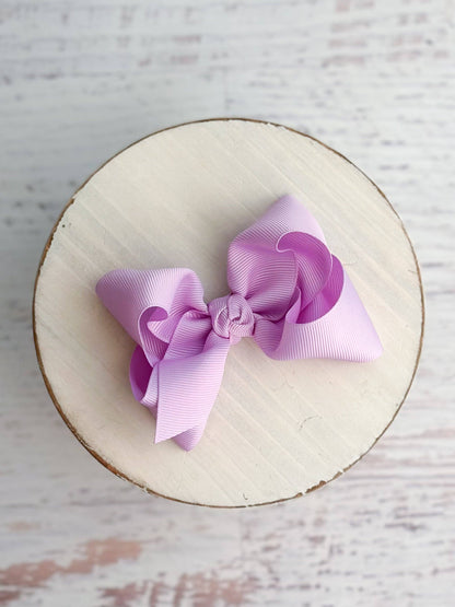 4" Grosgrain Hair Bow