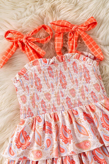 Paisley Tiered Dress