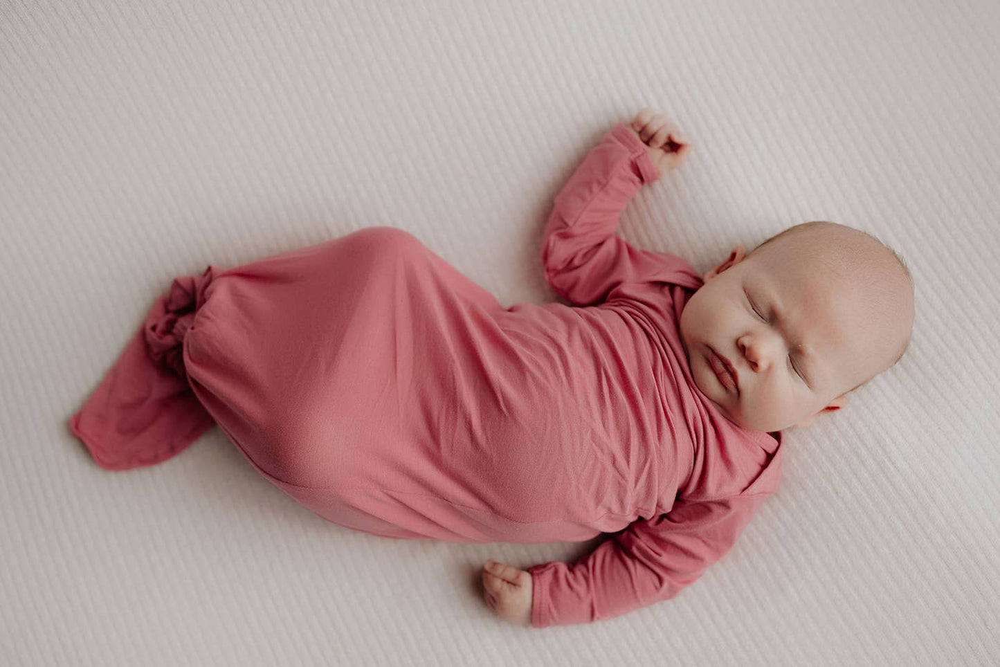 Rose Knotted Gown with Headband
