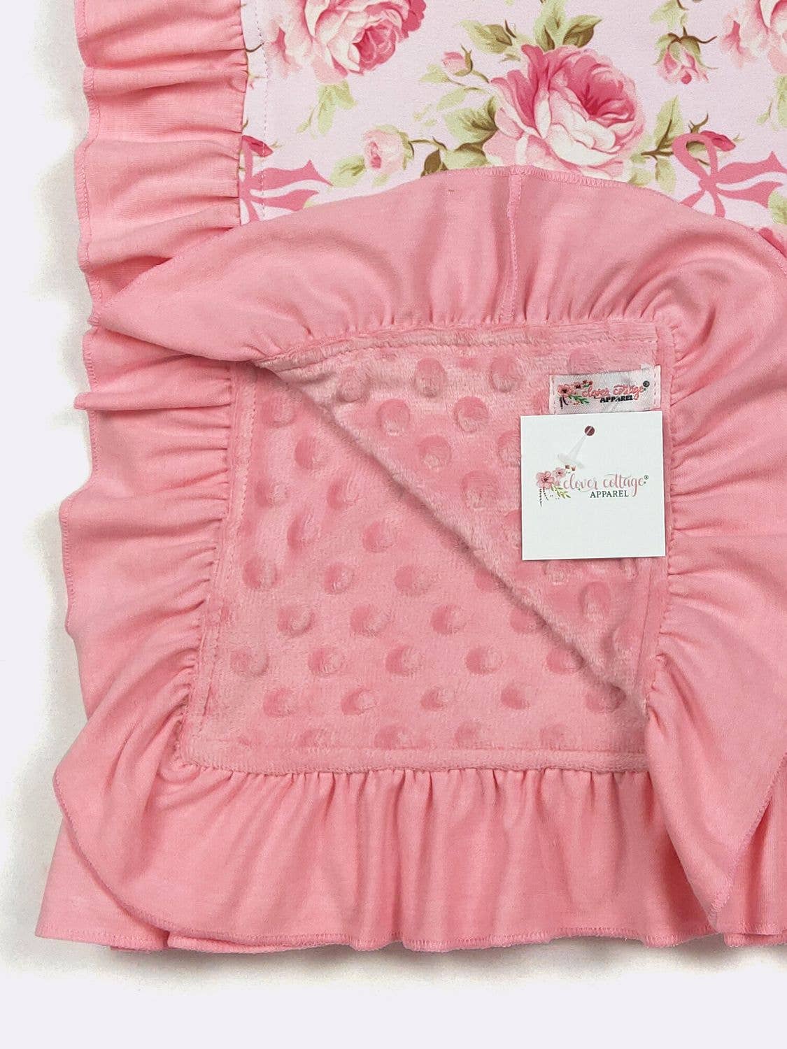 Raspberry Rose Blanket