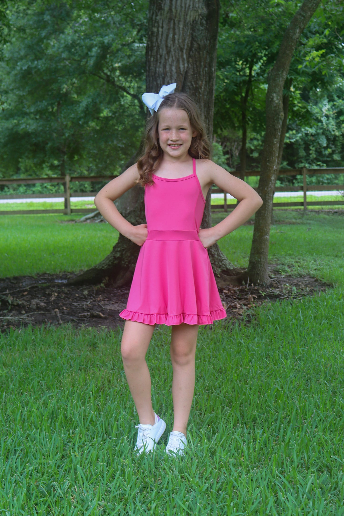 Ruffled Athletic Dress