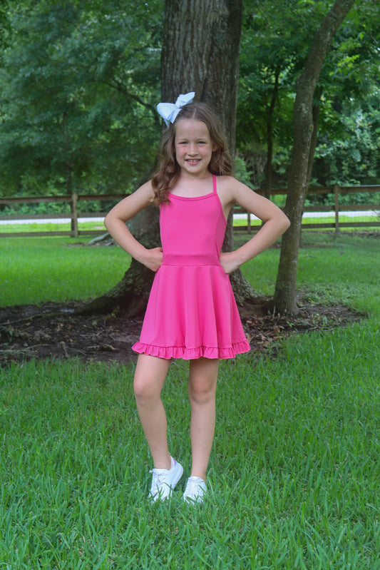 Ruffled Athletic Dress
