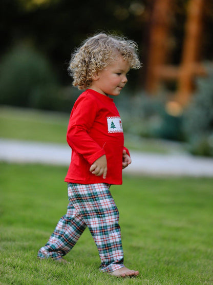 Christmas Smocked Set