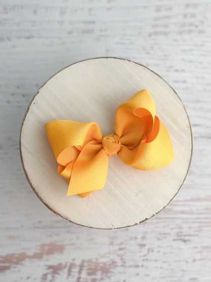 4" Grosgrain Hair Bow