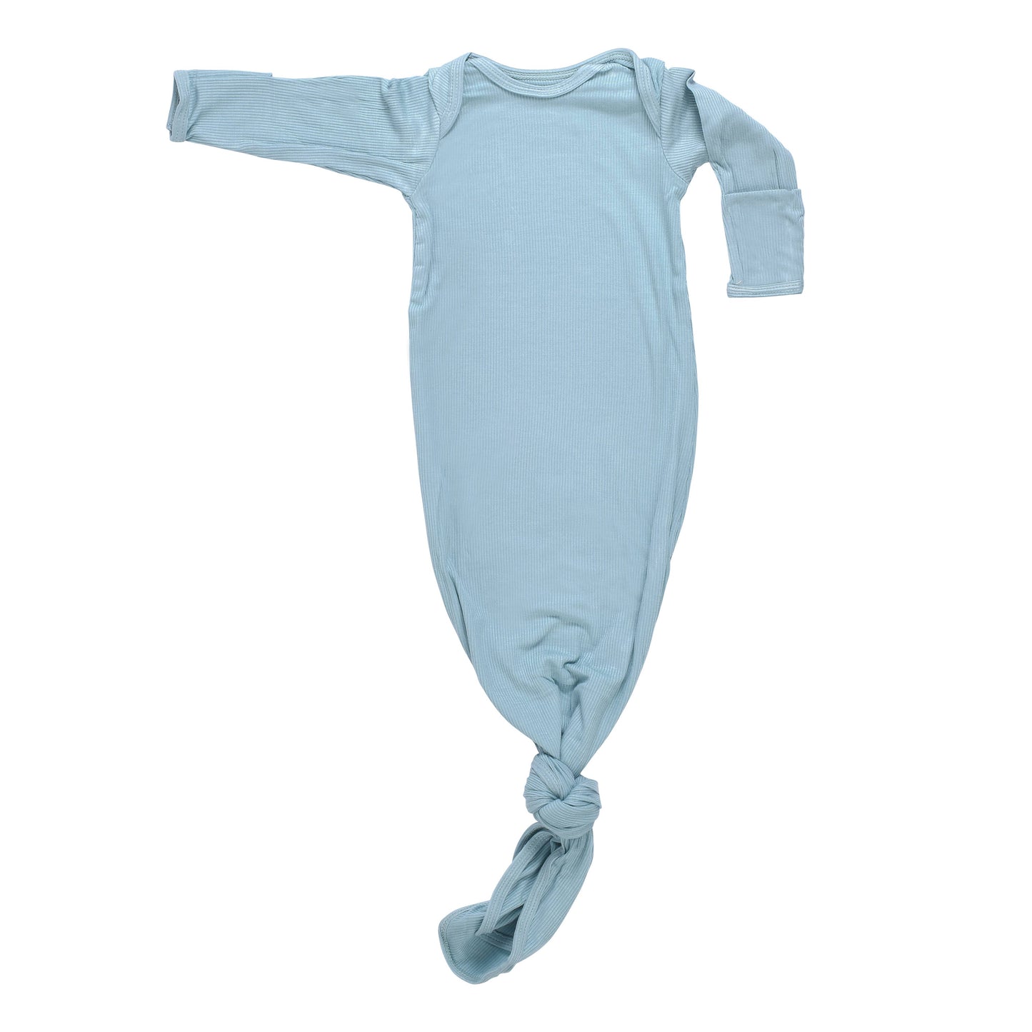 Blue Bird Knotted Gown and Hat