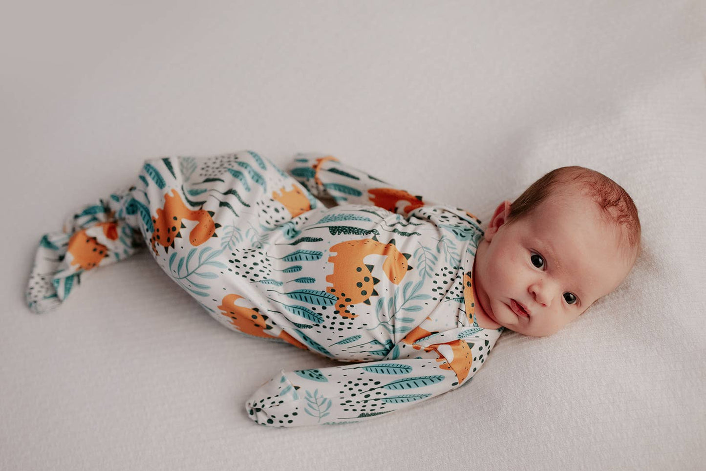 Dinosaur Knotted Gown