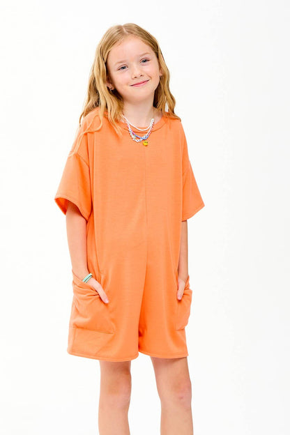 Low-Back Oversized Romper
