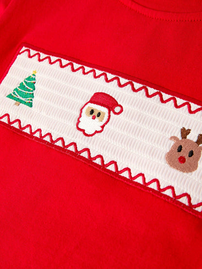 Christmas Smocked Set