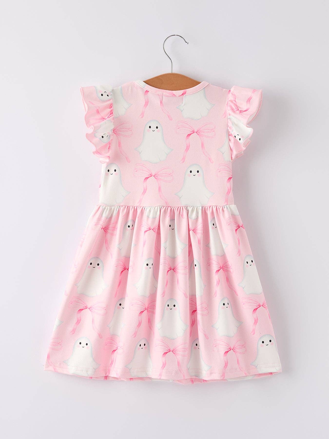 Ghost and Bows Flying Sleeve Dress