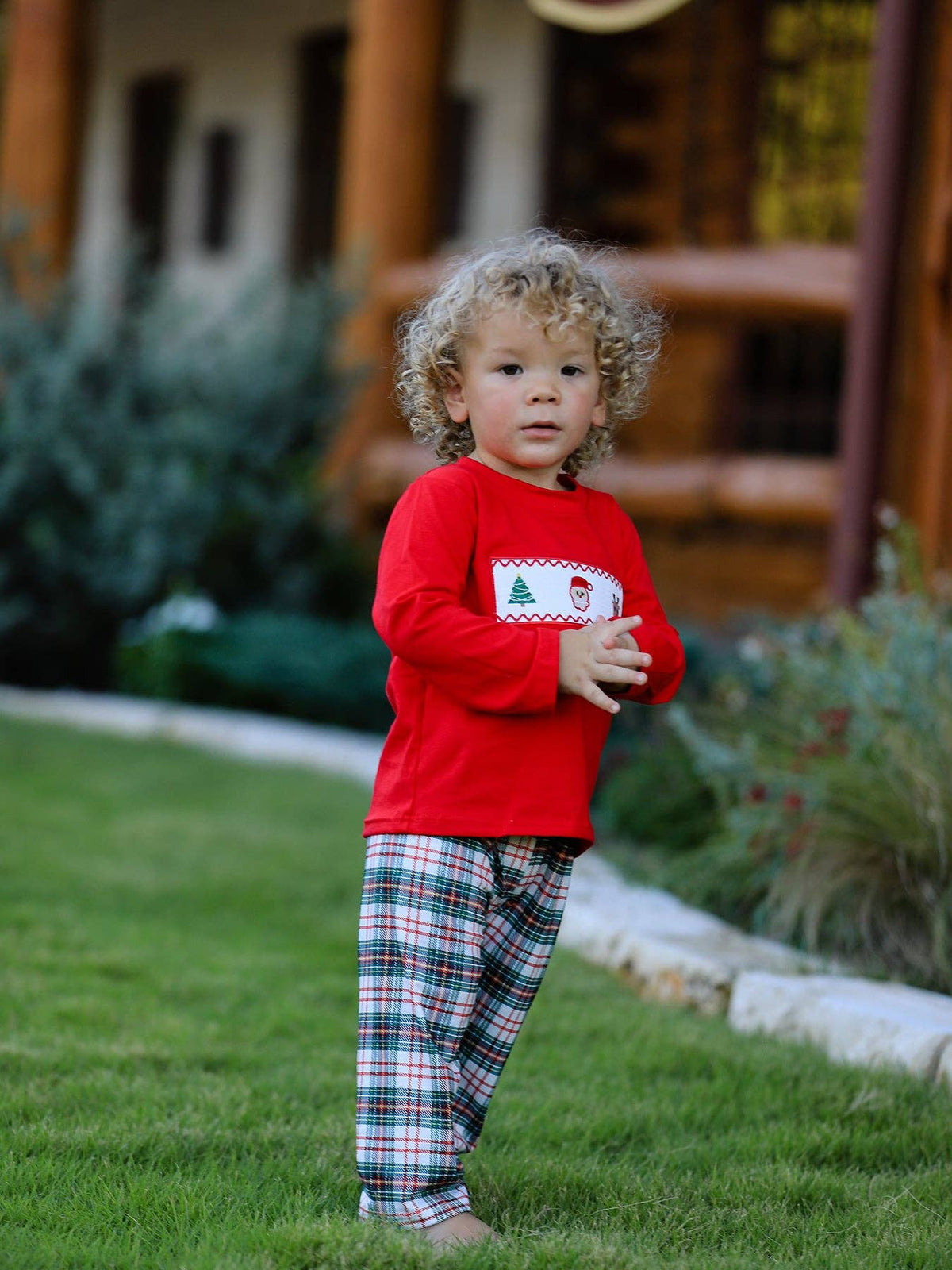 Christmas Smocked Set