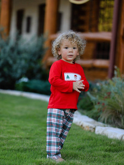 Christmas Smocked Set