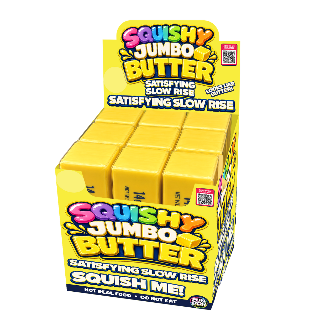 10" Jumbo Butter Slow Rise Squishy