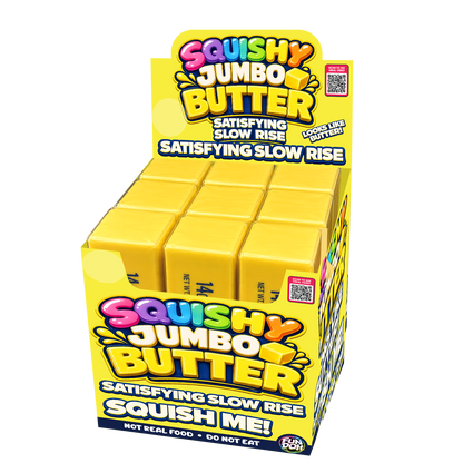10" Jumbo Butter Slow Rise Squishy