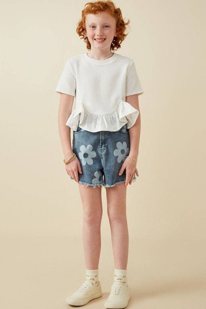 Poplin Hem Top