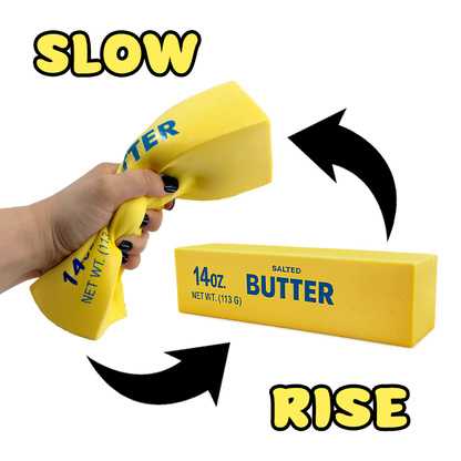 10" Jumbo Butter Slow Rise Squishy