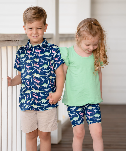 Dino Dynamic Button-Up