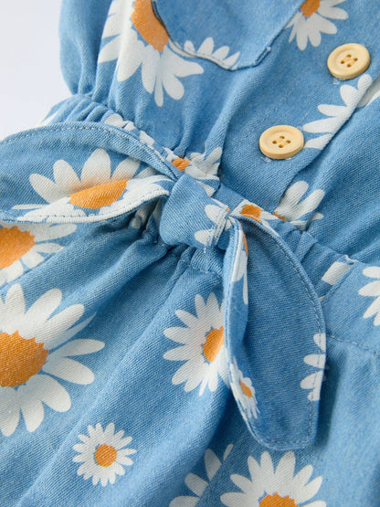 Spring Daisy Jumpsuit