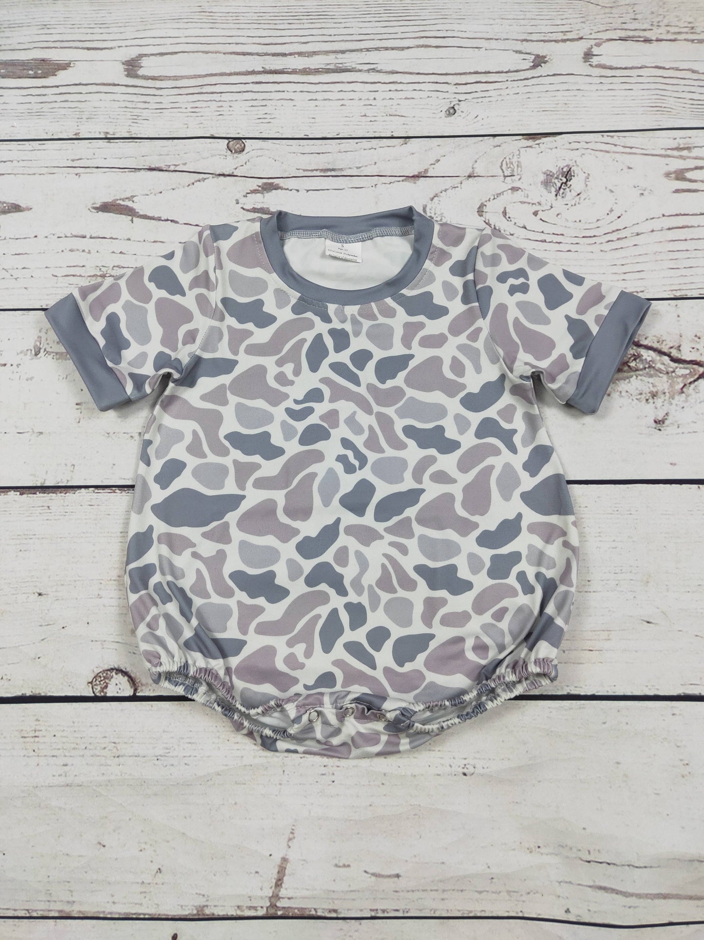 Gray Camouflage Bubble